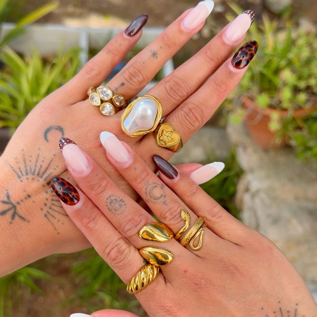 Aurorapearl Adjustable ring