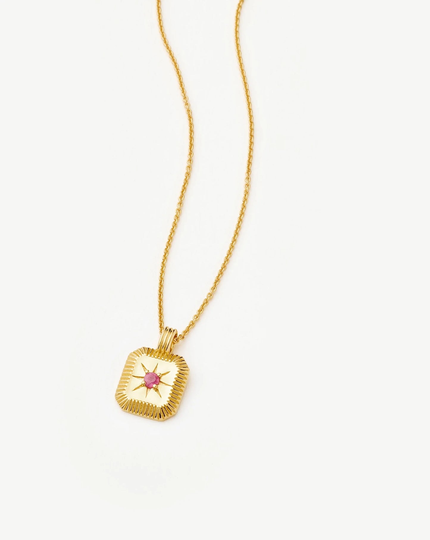 Birthstone Pendant Necklace