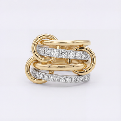 Forever Link Crystal Ring