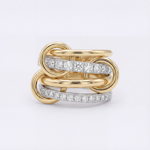 Forever Link Crystal Ring