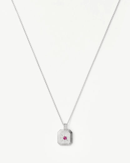 Birthstone Pendant Necklace