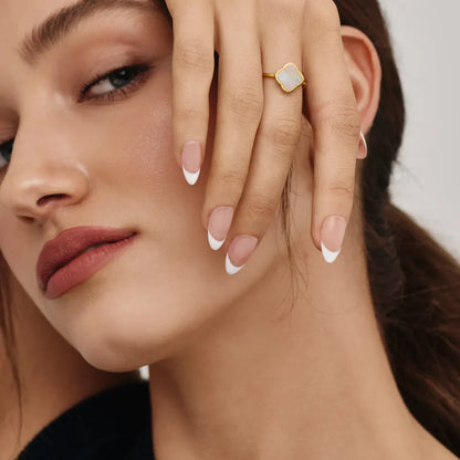Clover Wrap adjustable ring
