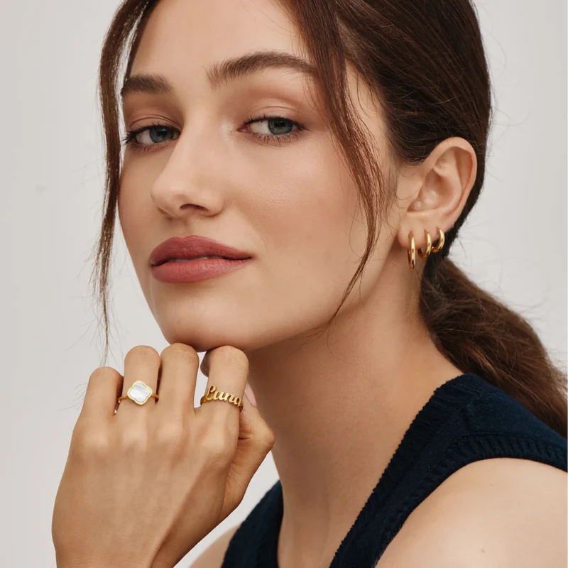 Clover Wrap adjustable ring