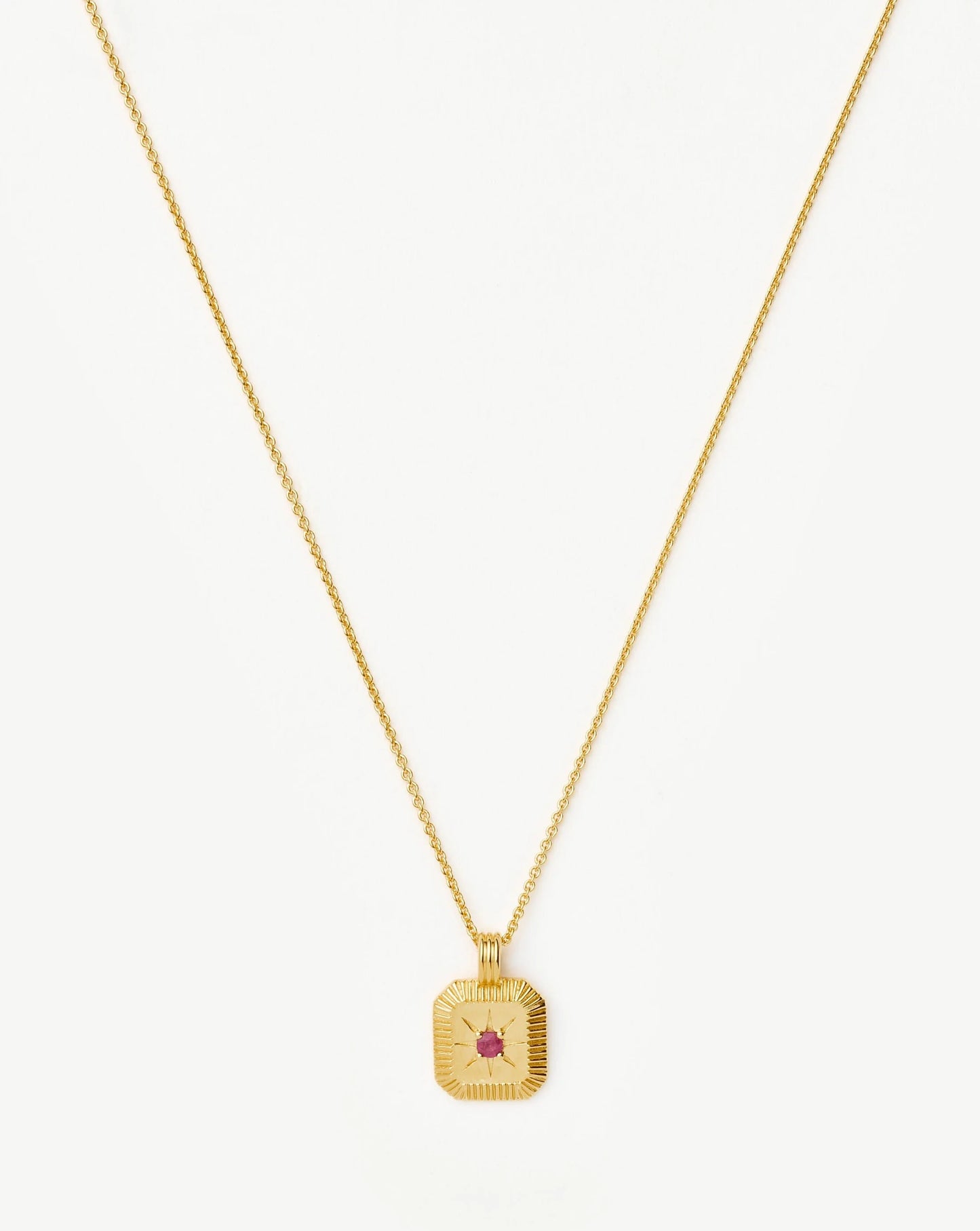 Birthstone Pendant Necklace