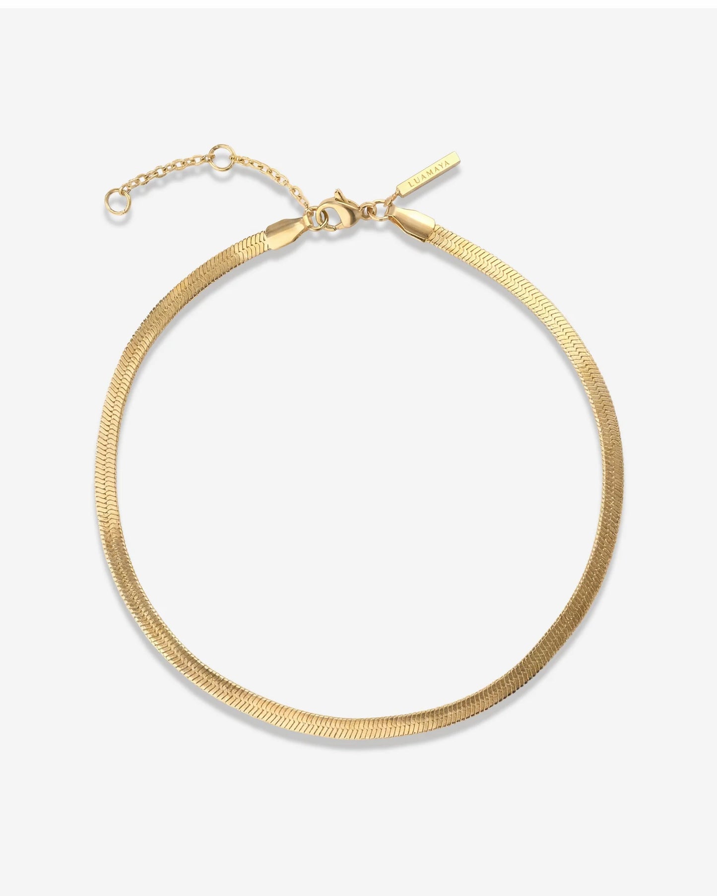 Herringbone Anklet