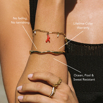 Riviera Wave Cuff