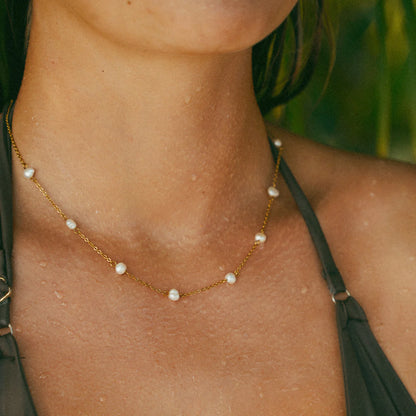 Celeste Pearl Necklace.