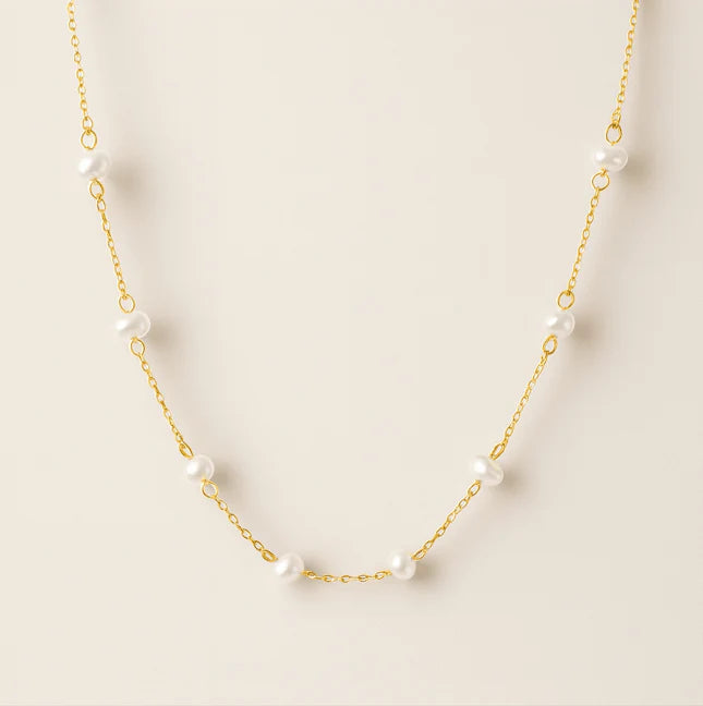 Celeste Pearl Necklace.