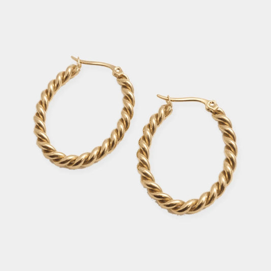 Monaco Twist Hoops