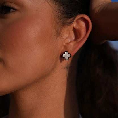 Pearl Clover earrings