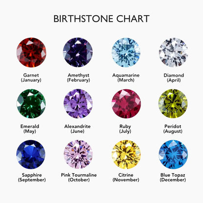 Dainty birthstone ring