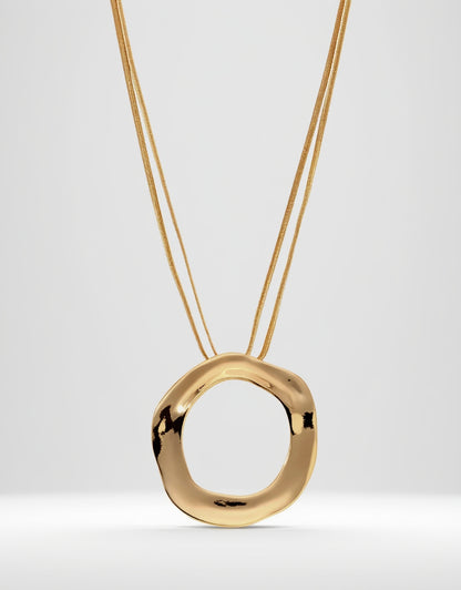 Open Circle Necklace