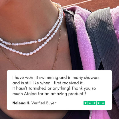 Freshwater pearl choker