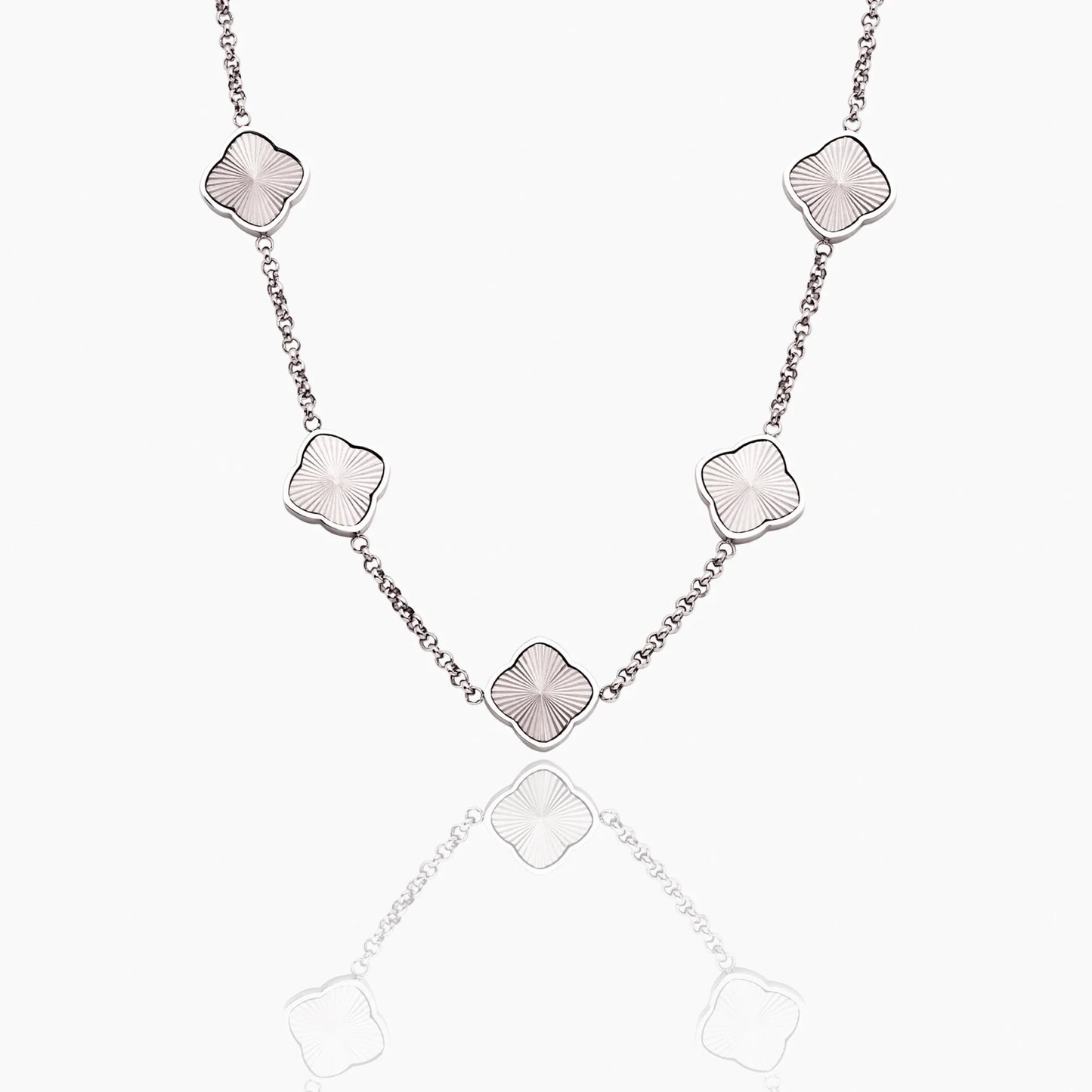 Sunburst Clover Necklace