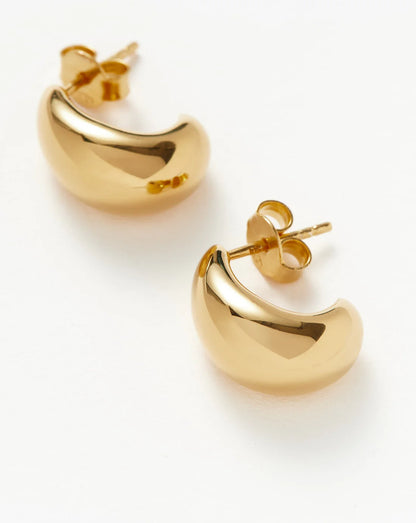 Savi Dome Mini Hoop Earrings