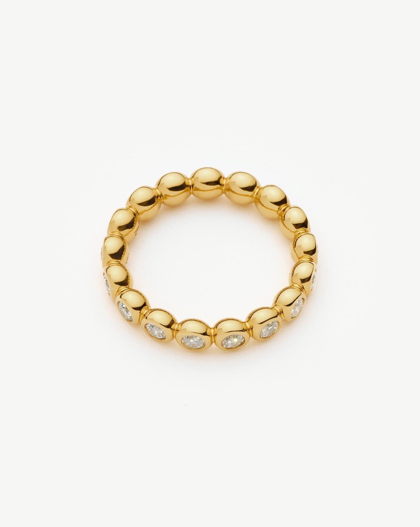 Tennis Eternity Stacking Ring