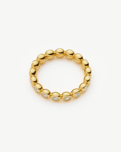 Tennis Eternity Stacking Ring