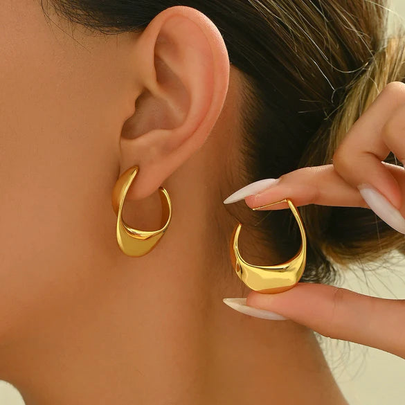Luna Drop Hoops