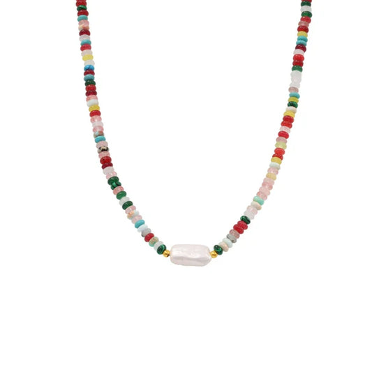 Riviera Pearl Necklace