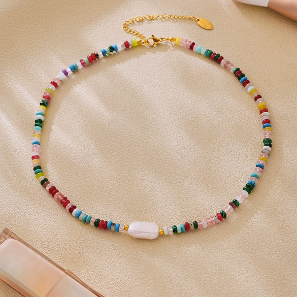 Riviera Pearl Necklace