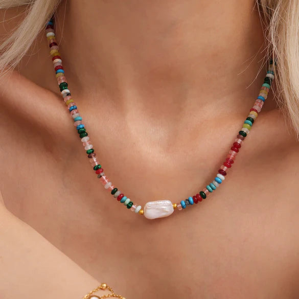 Riviera Pearl Necklace